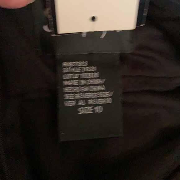 S.L. fashions chic draped black cocktail dress size 10 - Picture 9 of 9